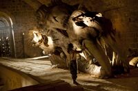Арья нашла черепа драконов в подземелье. («Волк и лев»)