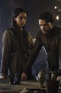 Talisa and Robb in Riverrun in "Kissed by Fire".