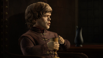 Tyrion as he appears in Game of Thrones: A Telltale Games Series.