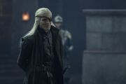 Prince Aemond is accursed as a kinslayer.