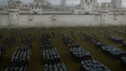 703 Attacking Casterly Rock.png (2.98 MB) The Unsullied attack Casterly Rock's curtain walls.