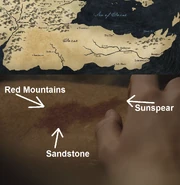 Birthmark that looks like Dorne.