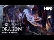 Times Square 3D Billboard / House of the Dragon (HBO)