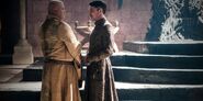 Varys and Littlefinger converse in "The Climb".
