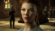 Margaery as she appears in the video game.