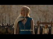 Game of Thrones Season 4: Episode 3 Clip - Dany's Speech (HBO)