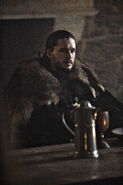 Jon Snow, now the King in the North. "The Winds of Winter."