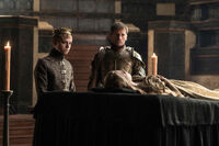 Jaime and the King Tommen