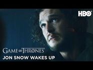 Jon Snow Wakes Up / Game of Thrones / HBO