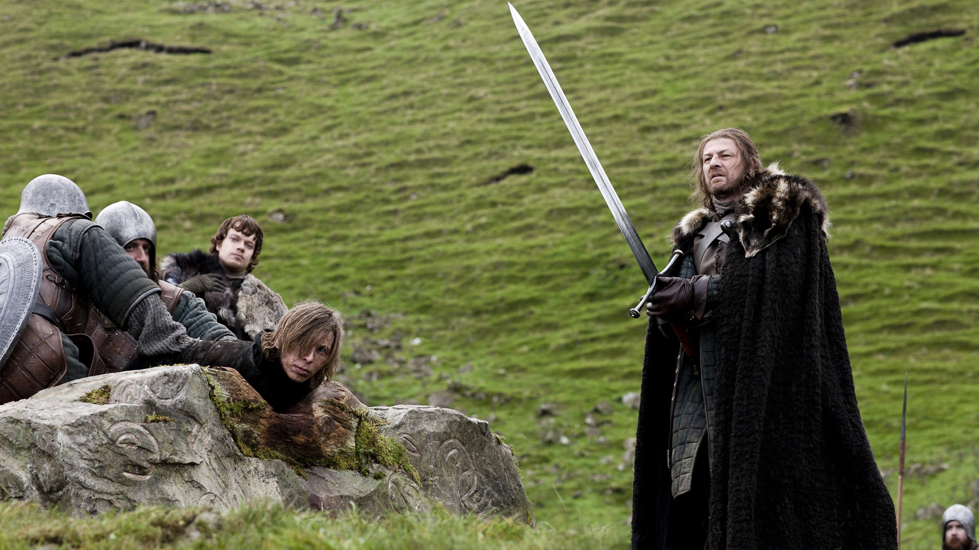 Eddard Stark Game of thrones ICE sword 