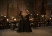 TLOTT Alicent and Rhaenyra Still