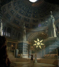 Joffrey zeigt Margaery die große Septe