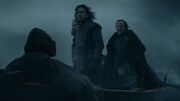 Departing Hardhome by ship