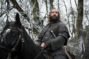 Sandor arrives to Winterfell in Season 8 "Winterfell"