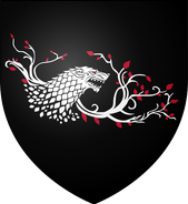 The personal sigil assumed by Sansa Stark[31]