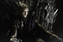 Joffrey Baratheon in season 2, episode 4 "Garden of Bones".