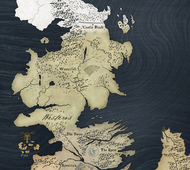 game of thrones intro map