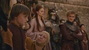 Tommen cries at Myrcella's departure