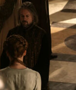 Sansa snubbed by Gyles Rosby a noble of the court.