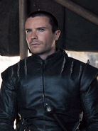 Lord Gendry Baratheon's outfit during the Great Council, after this legitimization.