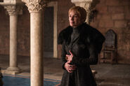 Here, Cersei can be seen wearing 'fur' in the south of Westeros.