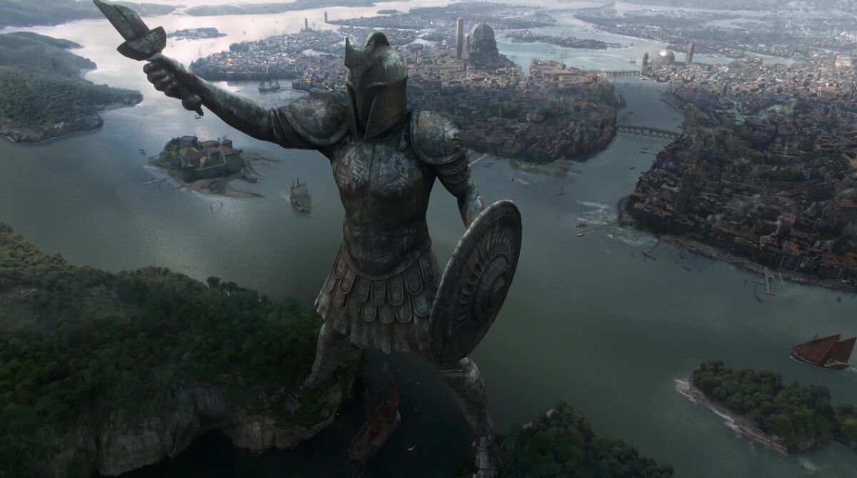 Game thrones statue -  Italia