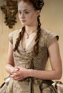Sansa before her wedding.