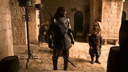 Tyrion thanks Sandor in "The Old Gods and the New".