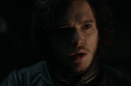 Jon Snow discovers a wight in the Lord Commander's chambers.