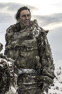 Mance Rayder, King-Beyond-the-Wall - the wildlings don't have a hereditary aristocracy, so their leader doesn't dress that much more elaborately than regular warriors.