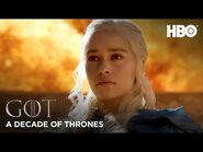 A Decade of Game of Thrones / Emilia Clarke on Daenerys Targaryen(HBO)