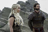 Daario and Daenerys in "The Door".