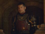 Jaime at Cerseis coronation