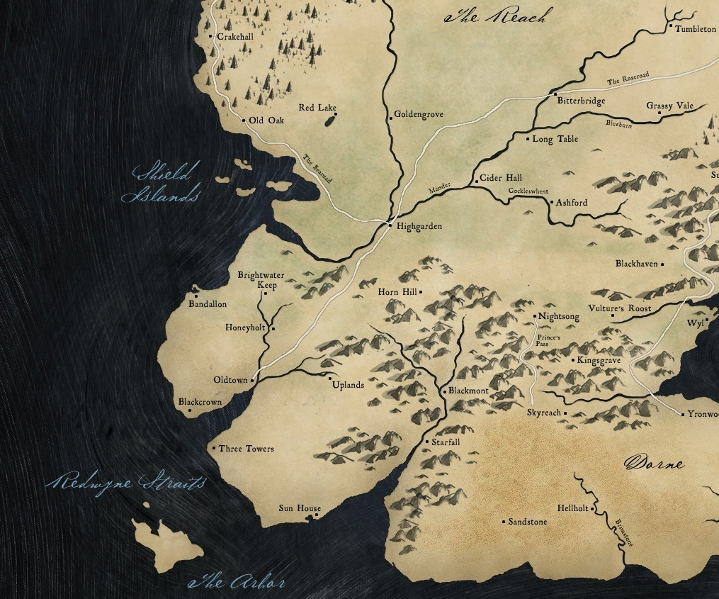 westeros map south