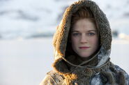 Promotional image of Rose Leslie as Ygritte in Season 2.