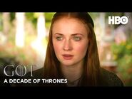 A Decade of Game of Thrones / Sophie Turner on Sansa Stark (HBO)