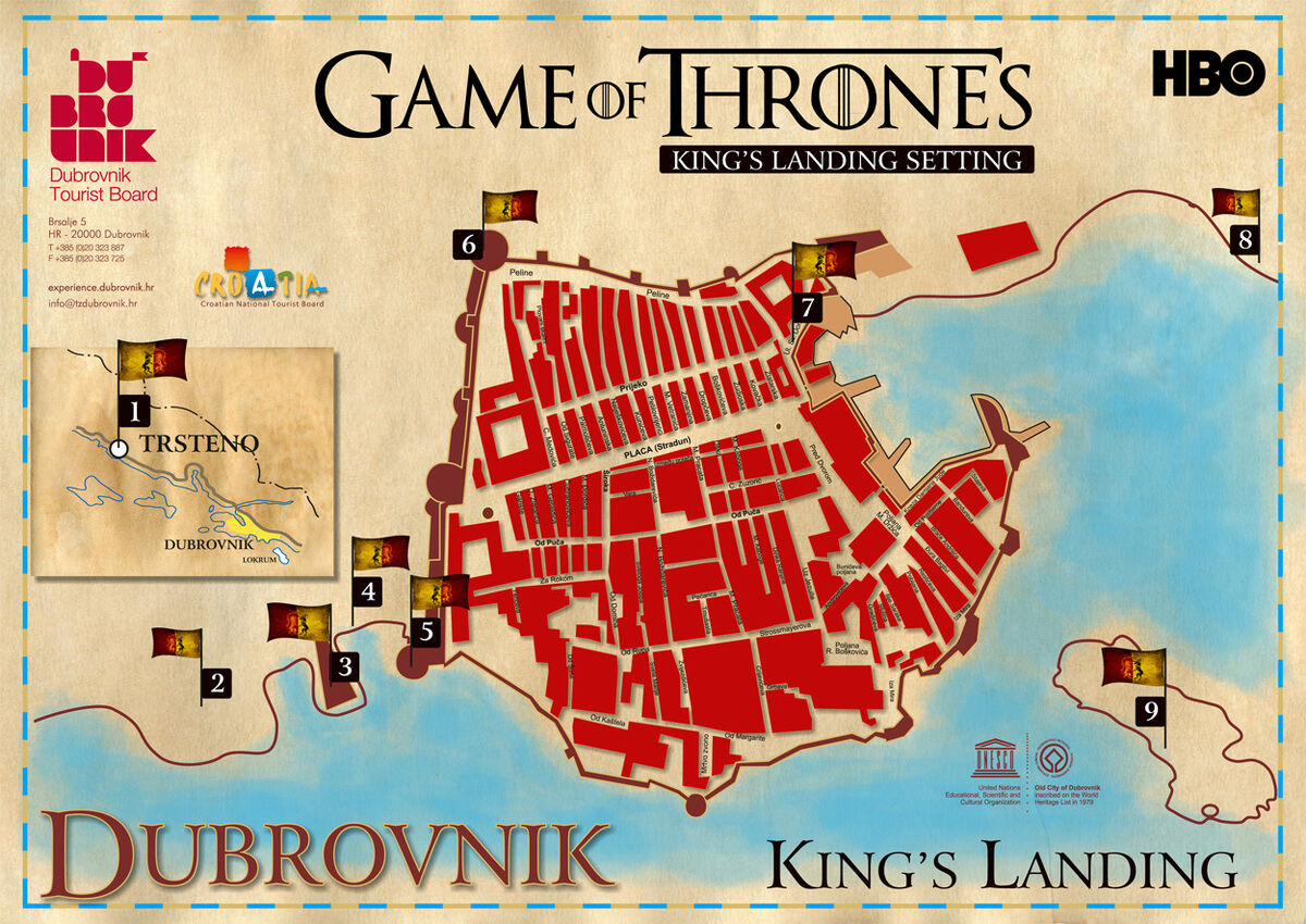 Game of Thrones Filming Locations in Croatia