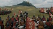 Lannister army reaches Highgarden s7