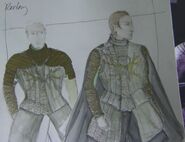 Renly's Season 2 costume concept art.