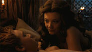 Margaery and her new Husband spend the night together as a new married couple.