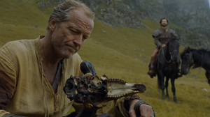 601 DieRoteFrau Jorah Mormont und Daario Naharis