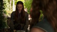 Sansa Stark is presented with a lemon cake