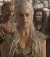 Daenerys and Jorah with the Dothraki in "Baelor".