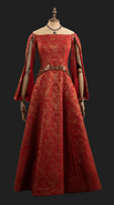 Rhaenyra's red dress