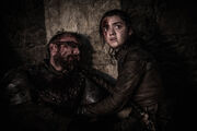 Arya & Beric's Death S8 EP3