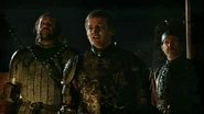 Joffrey terrified at the Battle of the Blackwater.