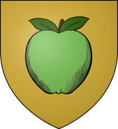 House Fossoway of New Barrel: gold, a green apple