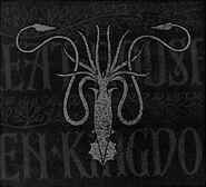House Greyjoy's sigil in black and white from the HBO viewer's guide.