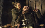 Arya assassinates Walder Frey in The Winds of Winter, Season 6