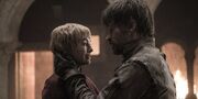 Cersei and Jaime's death 8x05
